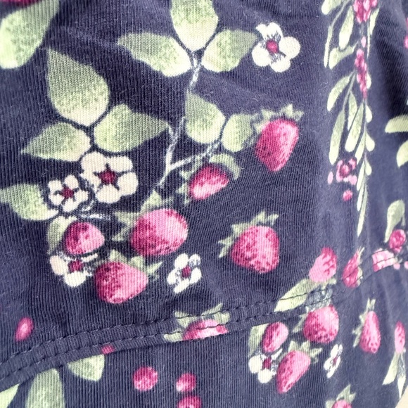 Cotton Bralette – XXL – Duluth Trading CO. Blackberry Floral – NWOT - Picture 3 of 4
